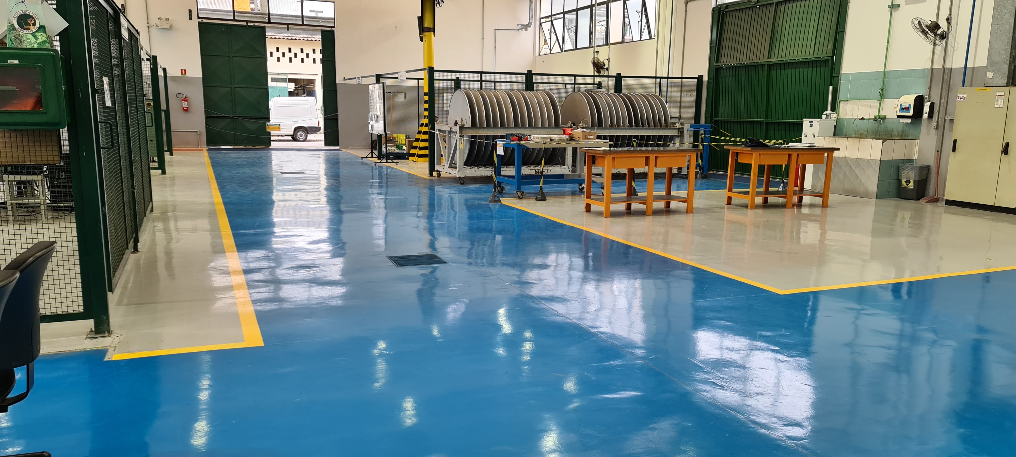 Impermeabilização para centro logístico