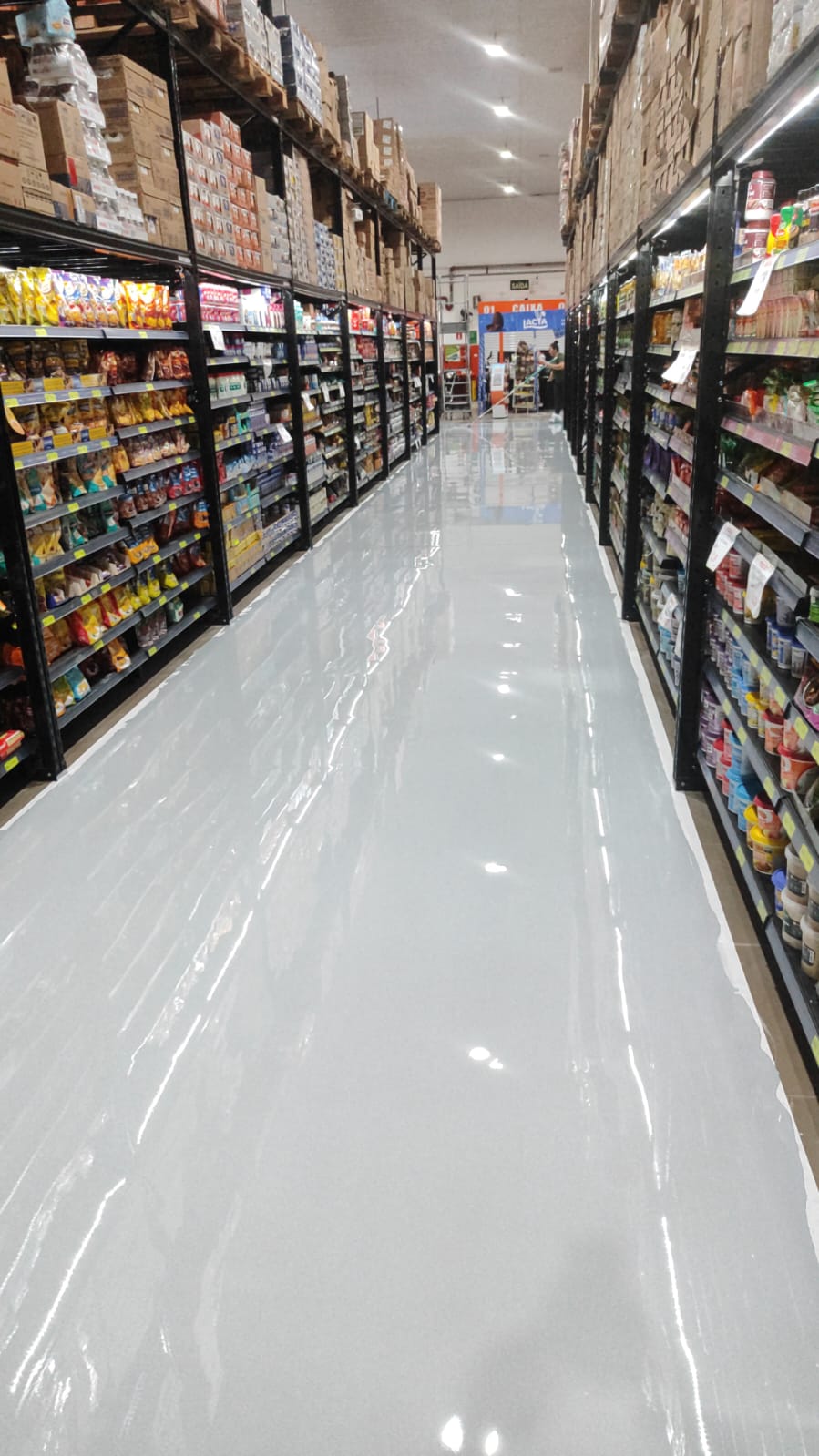 Piso para Supermercado